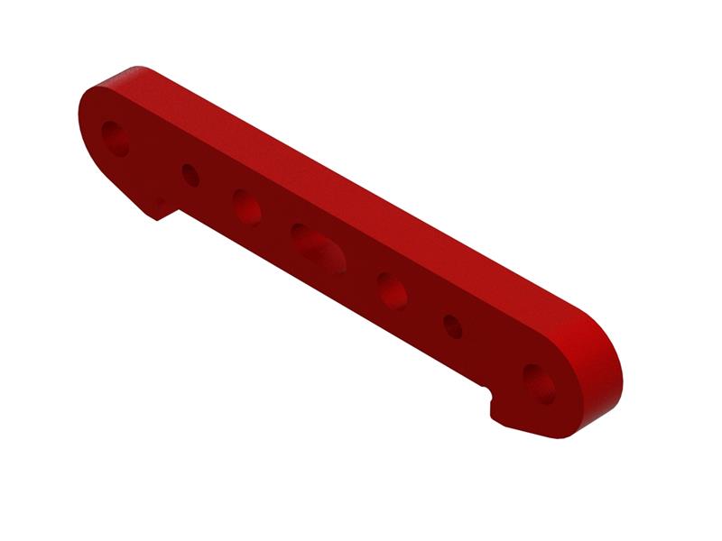 Arrma - ARA330557 - ALUMINUM REAR SUSPENSION MOUNT (RED)