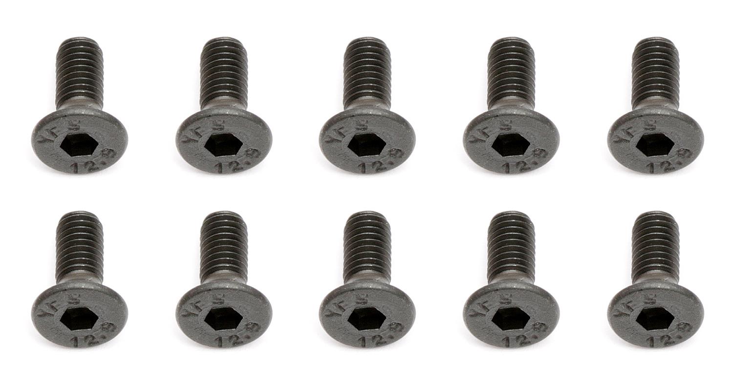 3x8mm Skruer, undersænket - 10 stk