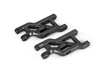 Traxxas - TRX2531A - Suspension arms, black, front, heavy duty (2)