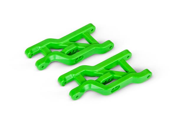 Traxxas - TRX2531G - Suspension arms, green, front, heavy duty (2)