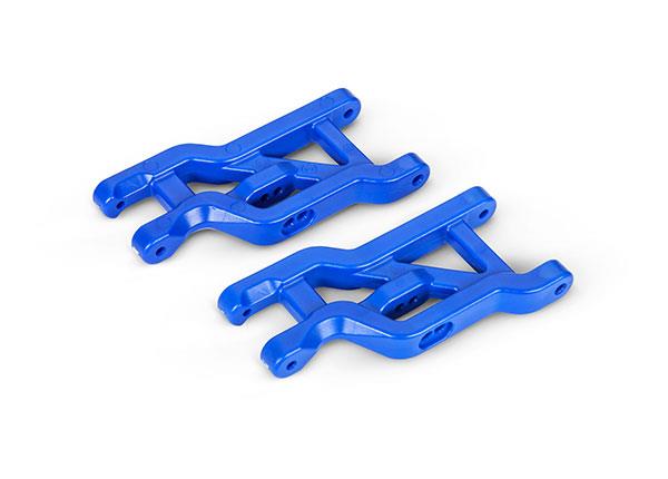 Traxxas - TRX2531L - Suspension arms, blue, front, heavy duty (2)