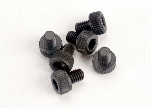 Traxxas - TRX2588 - 3x4mm Skruer med hoved - 6 stk