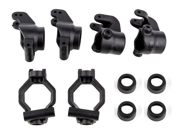 Team Associated - AE25915 - MT8 Caster Blocks, Steering Blocks, Rear Hubs Set