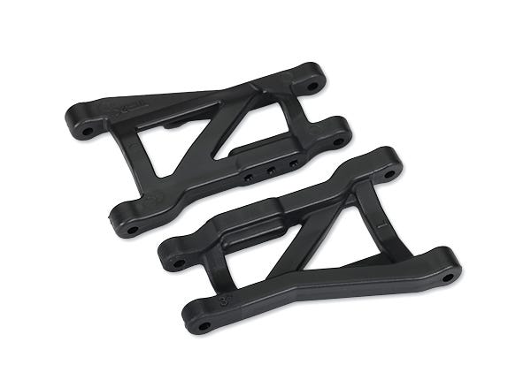 Traxxas - TRX2750A - Suspension arms, black, rear, heavy duty (2)