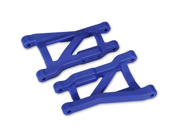 Traxxas - TRX2750X - Suspension arms, blue, rear, heavy duty (2)