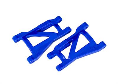 Traxxas - TRX2758-BLUE - Suspension arms, blue (rear, left & right), heavy duty