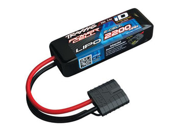 Traxxas - TRX2820x - 7,4V Lipo batteri med 2200 mAh,25C, Softcase og Traxxas ID stik