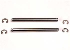 Traxxas - TRX2640 - Suspension pins, 44mm (2) w/ E-clips