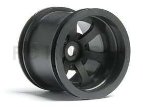 HPI - HP3094 - Scorch 6-spoke Truck wheel, black