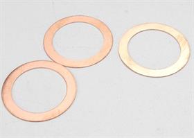 Traxxas - TRX5292 - Gaskets, cooling head: 0.20, 0.30, 0.40mm (1 each) (0.30mm stock) (TRX 3.3)