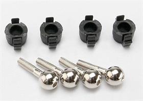 Traxxas - TRX7033 - Pivot balls (4)/ pivot ball caps (4)