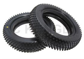 Mini Pin slim - 2WD fordæk - Yellow - 2 stk