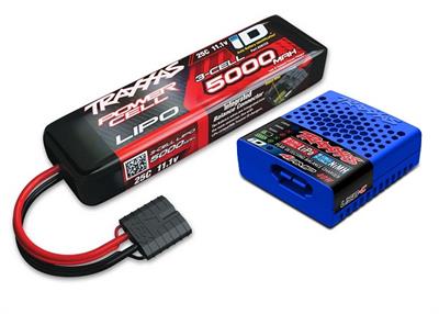 Traxxas - TRX2985-3S - Battery/ charger completer pack (includes #2985 charger and "2872X 5000mAh 11.1V Lipo Battery