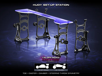 SET-UP STATION FOR 1/8 OFF-ROAD CARS