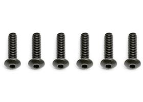 4-40x7/16" Skruer med hoved - 6 stk