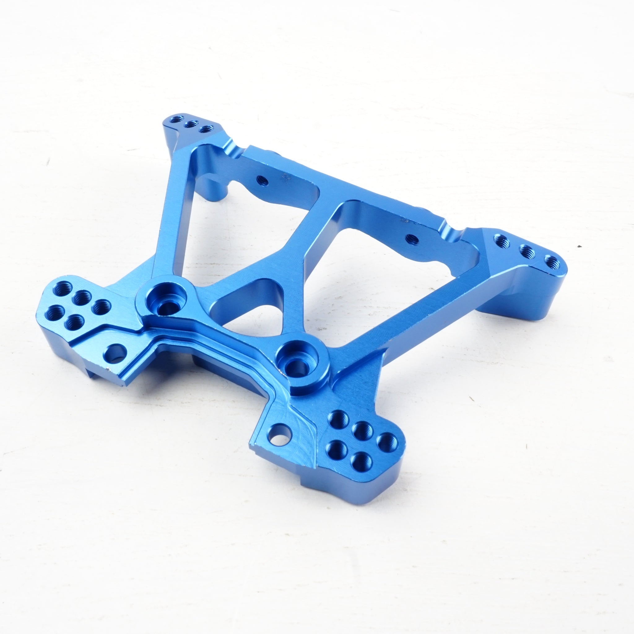 Hobby Details - DTUP05003 - Aluminum Front Shock Tower Set for For 1/10 Traxxas Slash 4x4 og Rusler 4x4 - Blå