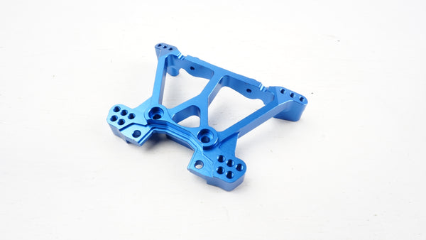 Hobby Details - DTUP05003 - Aluminum Front Shock Tower Set for For 1/10 Traxxas Slash 4x4 og Rusler 4x4 - Blå