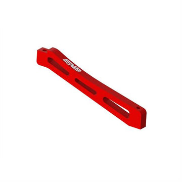 FRONT CENTER CHASSIS BRACE ALUMINUM 98MM (RED)