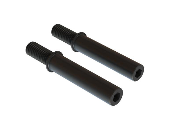 Arrma - ARA340159 - STEEL STEERING POST 6X40MM (BLACK) (2PCS)