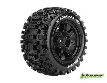 LouiseRC - T3297B - X-Uphill dæk med MFT på fælge med 24 mm hex - 0" Offset - SPORT Compound - 2 stk