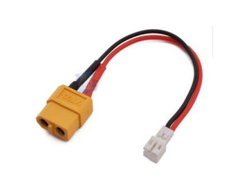 PH2.0 male to XT60 female, 150mm, 22AWG
