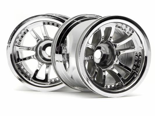 HPI - HP3052 - Split 5 Truck Wheel (Chrome/2Pcs)