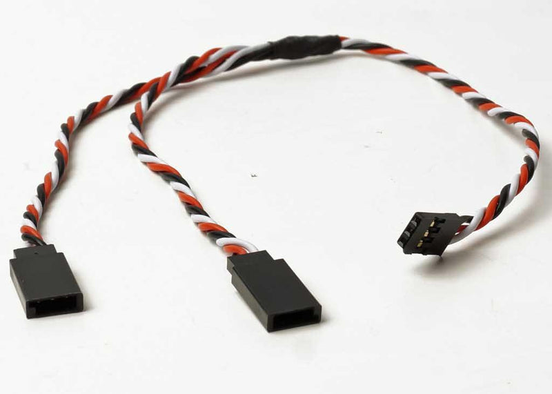 KeysRC - KR06003 - 30cm 22 AWG forlænger Y kabel Futaba stik