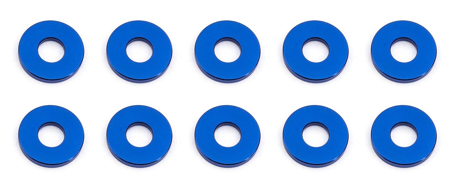 7.8x3.0x1.0mm skiver, blue aluminum