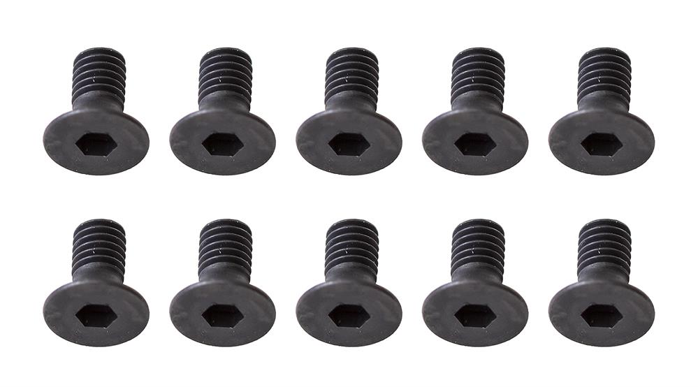 2.5x8mm undersænket skruer - 10 stk