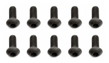 2.5x6mm Skruer med hoved - 10 stk