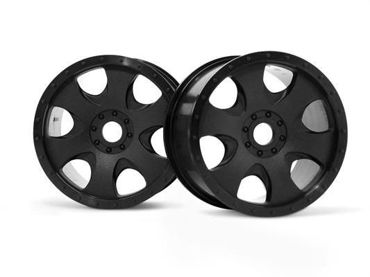 HPI - HP3191 - Warlock Wheel Black (83X56Mm/2Pcs)