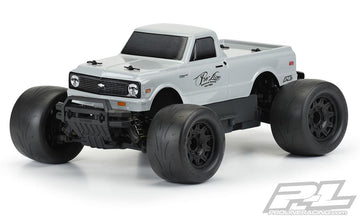 Pro-Line - PL3251-14 - 1972 Chevy C-10 Tough-Color (Stone Gray) Karosseri til Stampede and Granite