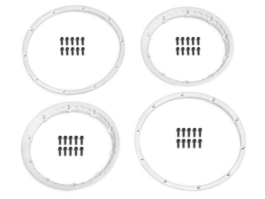 HPI - HP3270 - Heavy Duty Wheel Bead Lock Rings White/For 2 Whl