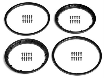 Heavy Duty Wheel Bead Lock Rings (Black/For 2 Whl)