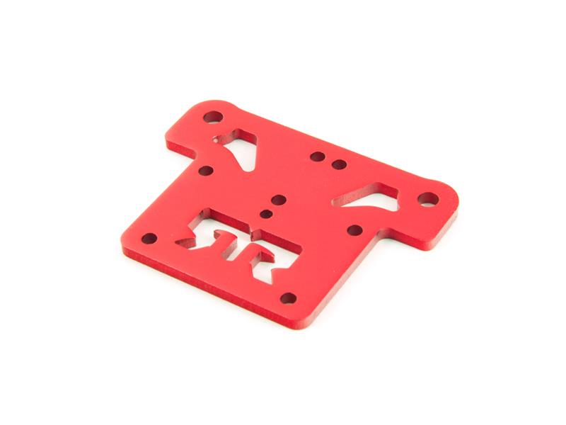 Arrma - AR320195 / ARAC9387 - ALUMINIUM TOP PLATE (RED) (1PC)