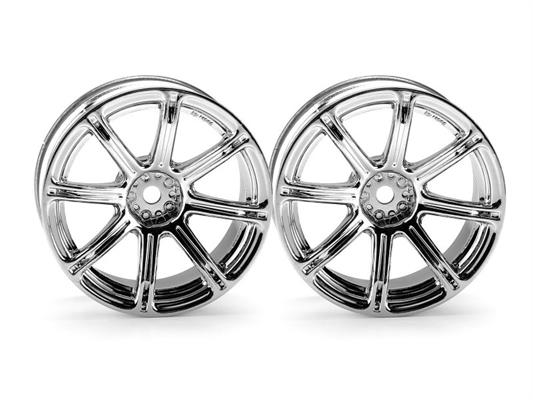 HPI - HP3301 - Work Emotion Xc8 Wheel 26Mm Chrome (6Mm Offset)