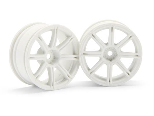 HPI - HP3303 - Work Emotion Xc8 Wheel 26Mm White (3Mm Offset)