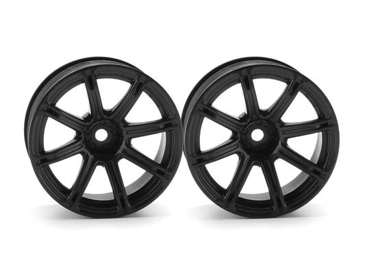 HPI - HP3308 - Work Emotion Xc8 Wheel 26Mm Black (9Mm Offset)