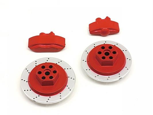 HPI - HP33450 - E10 Brake Disc & Caliper Set (Red)