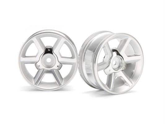 HPI - HP33471 - GT Wheel Silver (6Mm Offset/2Pcs)