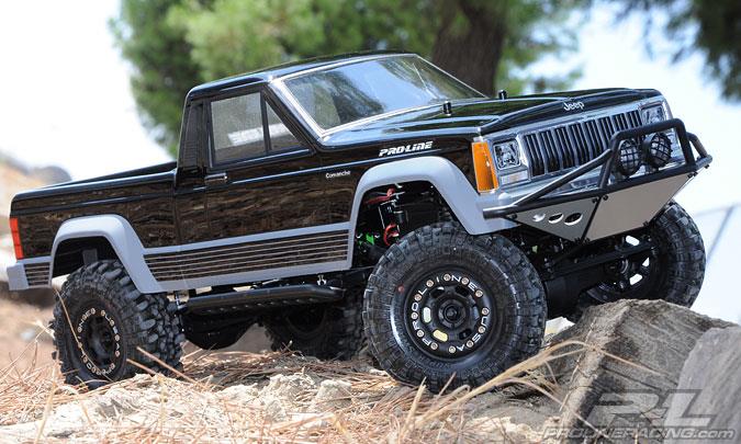 Pro-Line - PL3362-00 - Jeep Comanche Full Bed karosseri i klar lexan til Crawler biler - 313mm hjulafstand