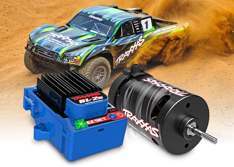 Traxxas - TRX3382 -  BL-2s Brushless Power system - fartregulator og 3300KV Motor