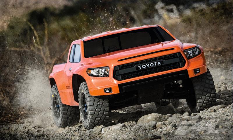 Pro-Line - PL3476-00 - Toyota Tundra TRD Pro Karosseri i klar lexan til Slash 2wd og Slash 4x4