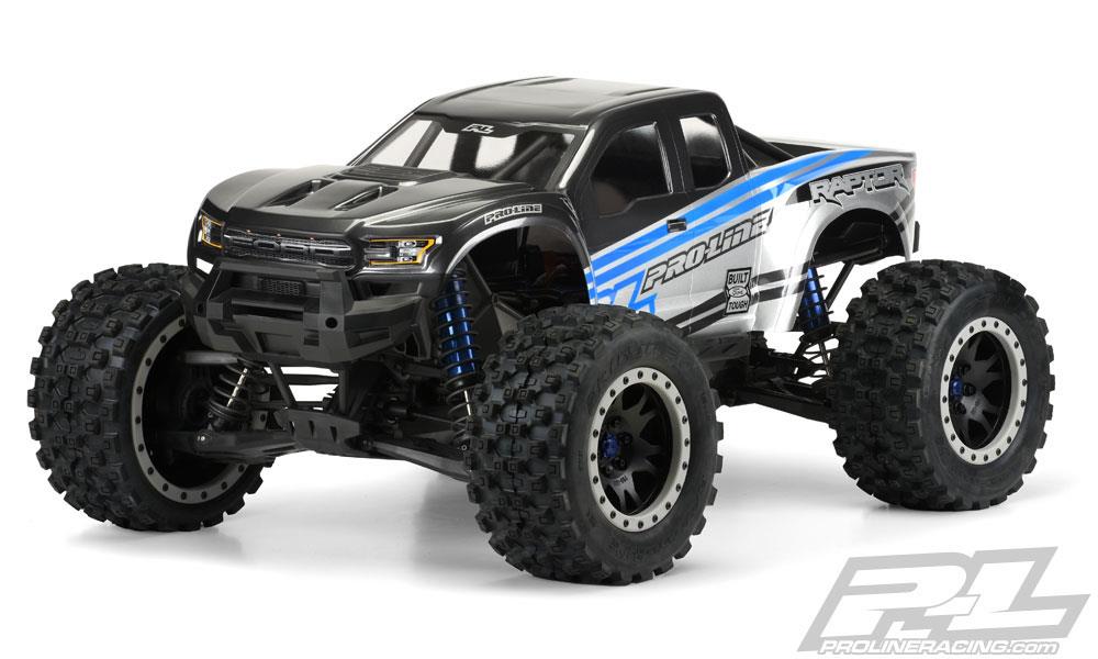 Pro-Line - PL3482-17 - Pre-Cut 2017 Ford Raptor  Karosseri i klar lexan til X-MAXX