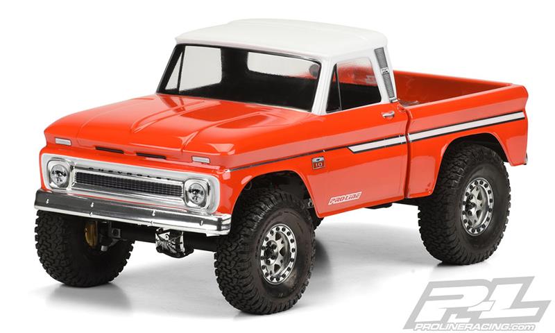 Pro-Line - PL3483-00 - 1966 Chevrolet C-10 Karosseri i klar lexan - 313 mm hjulafstand