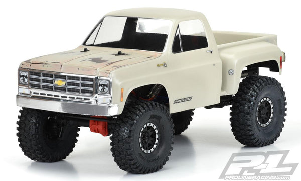 Pro-Line - PL3522-00 - 1978 Chevy K-10 Karosseri i klar lexan til Crawler Biler - 313mm hjulafstand