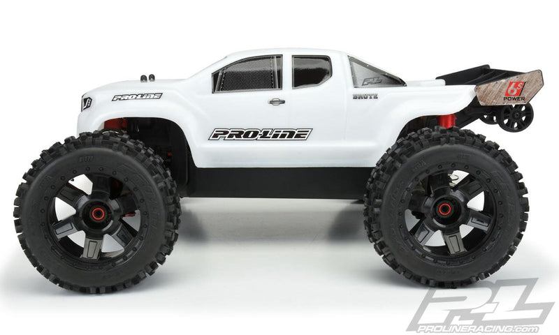 Pro-Line - PL3526-15 - Pre-Cut Brute Bash Armor (White) Body for ARRMA Outcast 6S & Notorious 6S