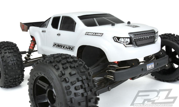 Proline - PL3526-15 - Pre-Cut Brute Bash Armor (White) Body for ARRMA Outcast 6S & Notorious 6S