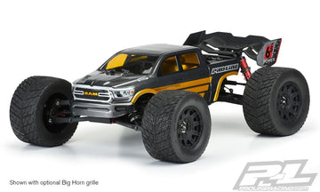 Pro-Line - PL3534-17 - Pre-Cut 2020 Ram Rebel 1500 karosseri i klar lexan til ARRMA Kraton 6S