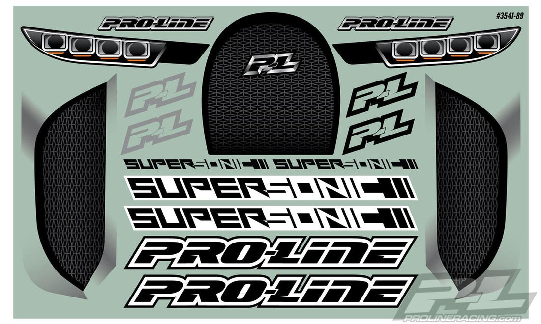 Pro-Line - PL3541-00 - Supersonic Speed Run Karosseri i klar lexan passer til Slash 4x4